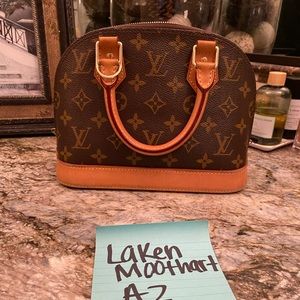 Louis Vuitton Alma bb monogram
